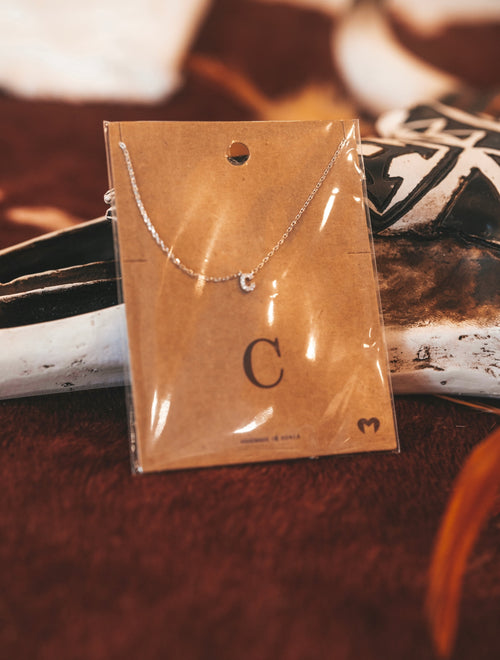 C Letter Necklace