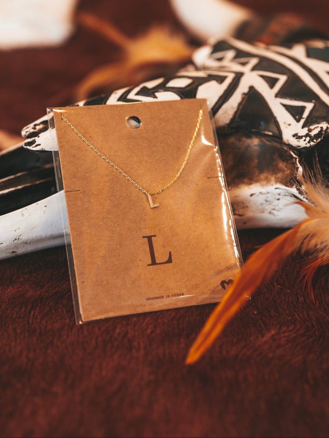 L Letter Necklace